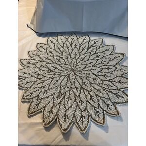 Nicole Miller Home Beaded Snowflake Placemat